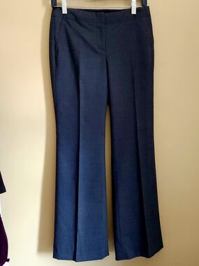 J. Crew Grey City Fit Flare Dress Pants